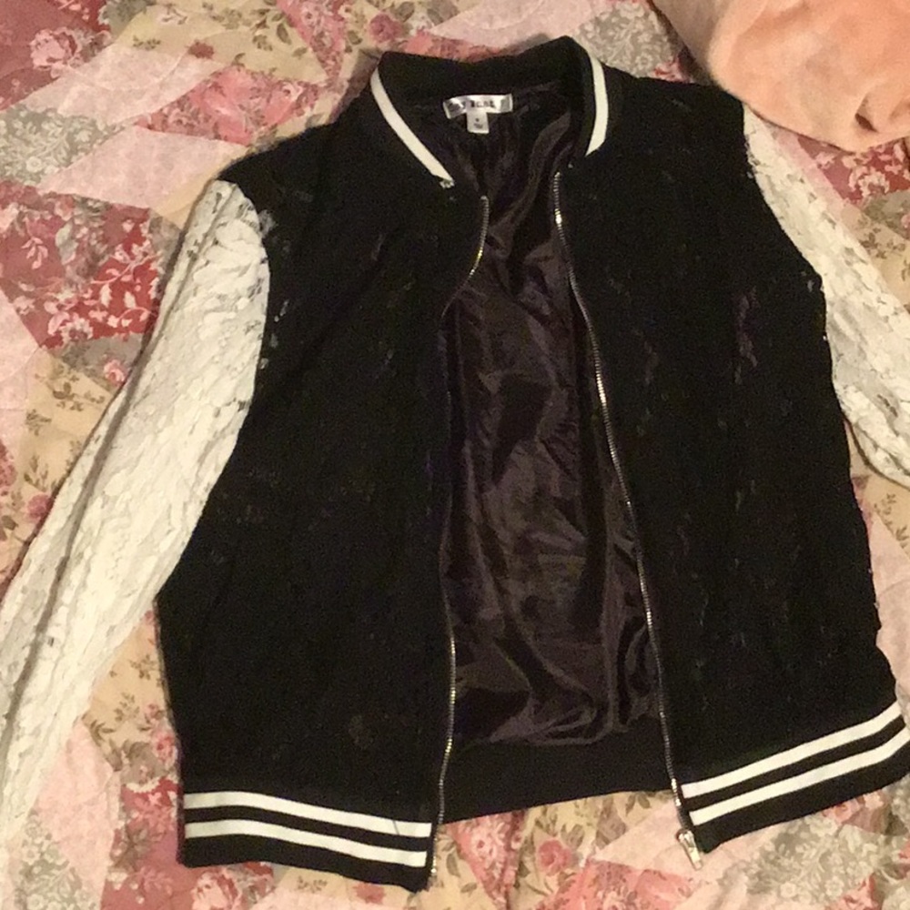 A lace jacket